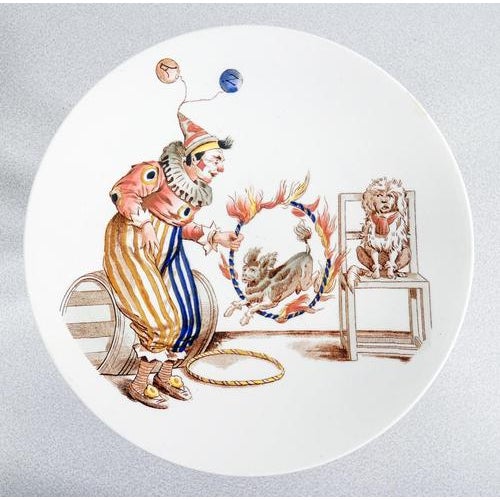 Pagliacci Plates from S. C. Richard, 1890s, Set of 5 For Sale - Image 6 of 18