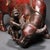 Bronze Vintage Bronze Sculpture of Boys Playing With a Water Buffalo For Sale - Image 8 of 10
