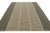 Rug & Kilim Rug & Kilim’s Contemporary Kilim in Beige and Gray Textural Stripes For Sale - Image 4 of 7