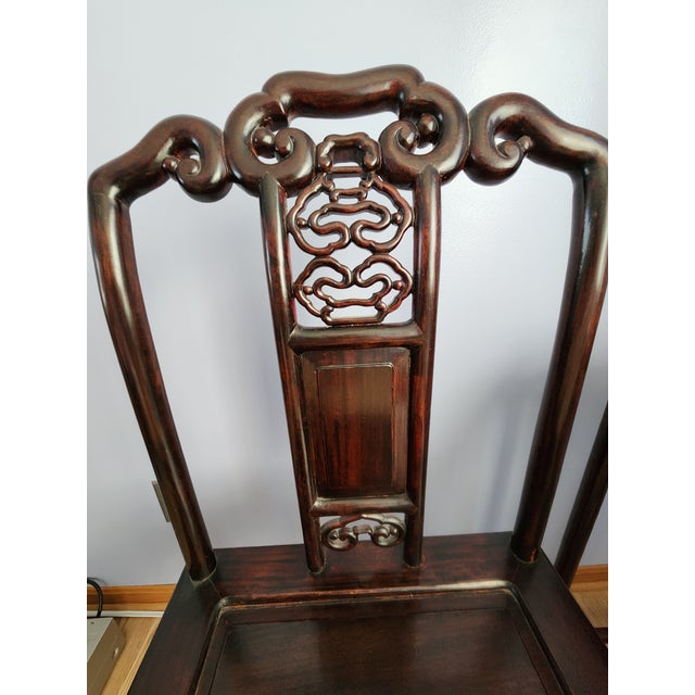 1980s Oriental 3 Pc. Corner Setee For Sale In Cleveland - Image 6 of 6