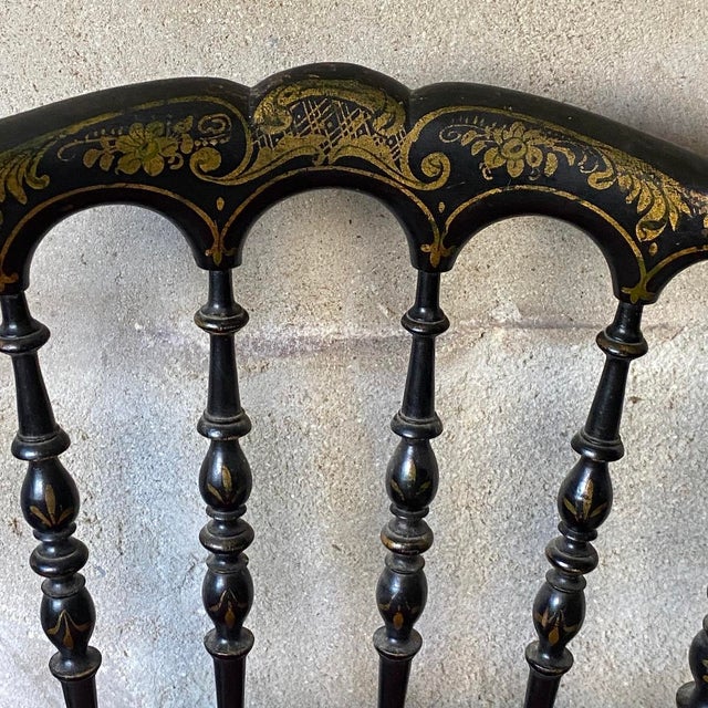 Napoleon III Charivari Chairs, Set of 2 For Sale - Image 9 of 11