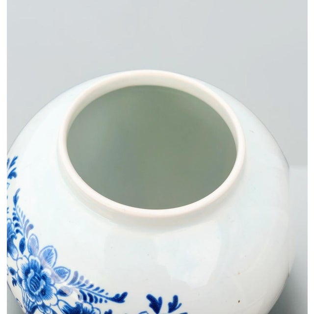 Antique Dutch Delft Blue Tobacco Jar, 1840 For Sale - Image 15 of 16