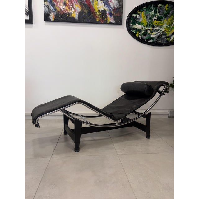 LC4 Chaise Lounge by Le Corbusier for Cassina, 1990s For Sale - Image 15 of 18