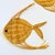 Vintage Wicker Fish Wall Hangings - Set of 2 For Sale - Image 4 of 11