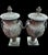Hollywood Regency 51”h Spectacular Miami Beach Vintage Urn With Lid Classic Cast Bronze Verdigris Patinated - A Pair For Sale - Image 4 of 12