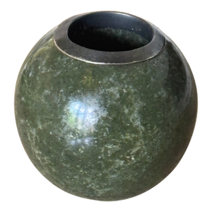 Small Edwardian Green Marble Match Striker