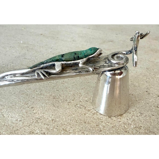Emilia Castillo Candle Snuffer and Leaf Dish For Sale In Miami - Image 6 of 12