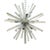 Sputnik Triedro Murano Glass Chandelier For Sale - Image 4 of 5
