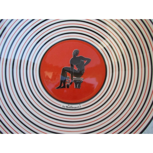 Mid 20th Century Gio Ponti for Richard Ginori Kylix For Sale - Image 5 of 8