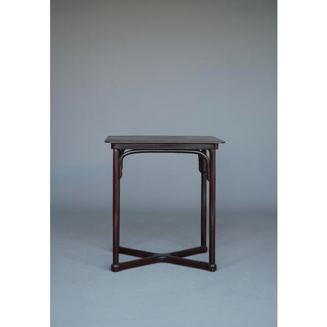Small Art Nouveau Side Table in Beech from Jacob & Josef Kohn, 1890s For Sale - Image 13 of 13
