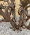 Late 20th Century Wrought Iron Oxidized Tin Electrified Candelabra Chandelier For Sale In West Palm - Image 6 of 10