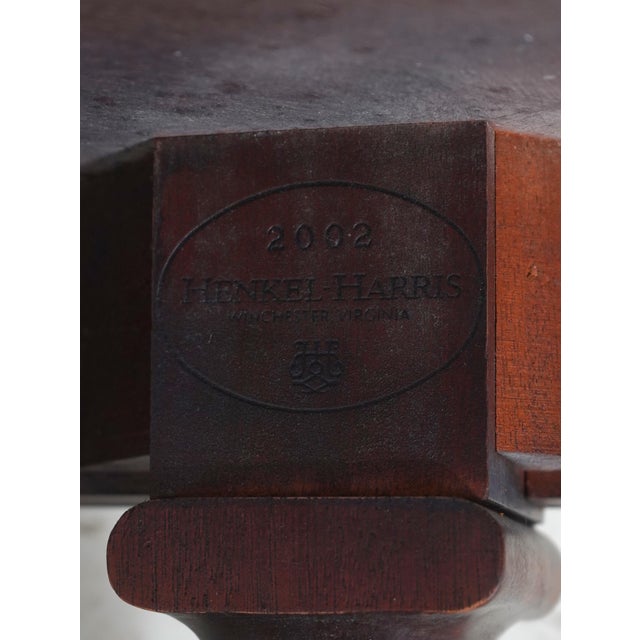 Henkel Harris Model 5249 Mahogany Coffee Table For Sale - Image 14 of 14