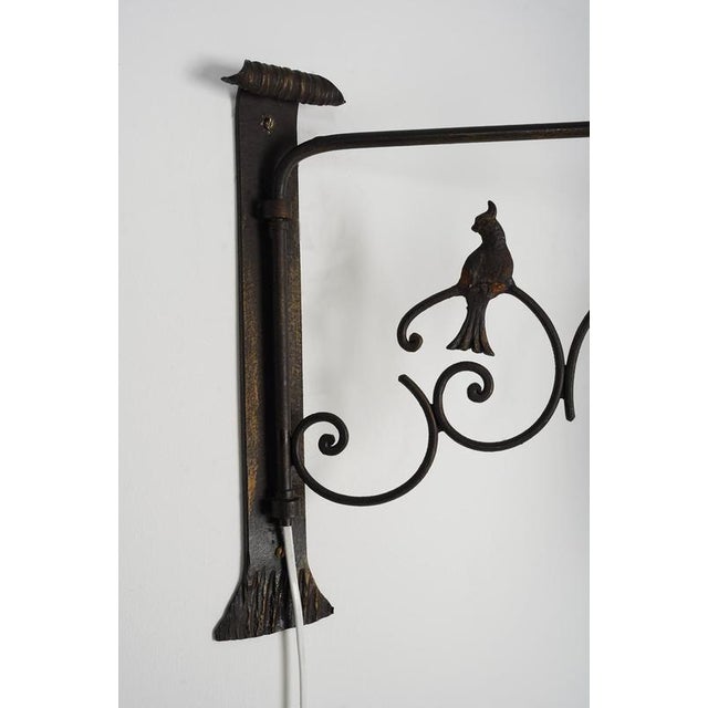 Vintage Swedish Wall Lamp, 1940s For Sale - Image 6 of 17