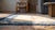 Textile Gorgeous Beige Open Field With Blue Floral Border Antique Chinese Peking Rug For Sale - Image 7 of 8