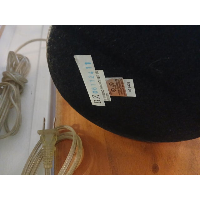 Metal Vintage Ethan Allen Adjustable Chrome Desk Lamps, a Pair For Sale - Image 7 of 12