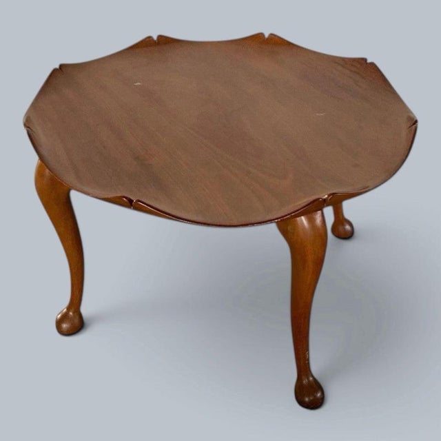 Teak Lotus Coffee Table, 1970s For Sale - Image 6 of 9