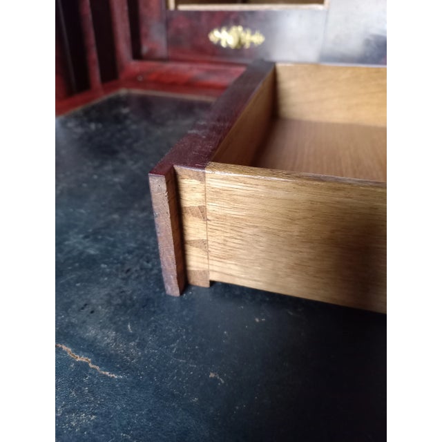 Empire Secretaire in Corinthian Bronze Gilded with Mercury, 1810 For Sale - Image 11 of 18