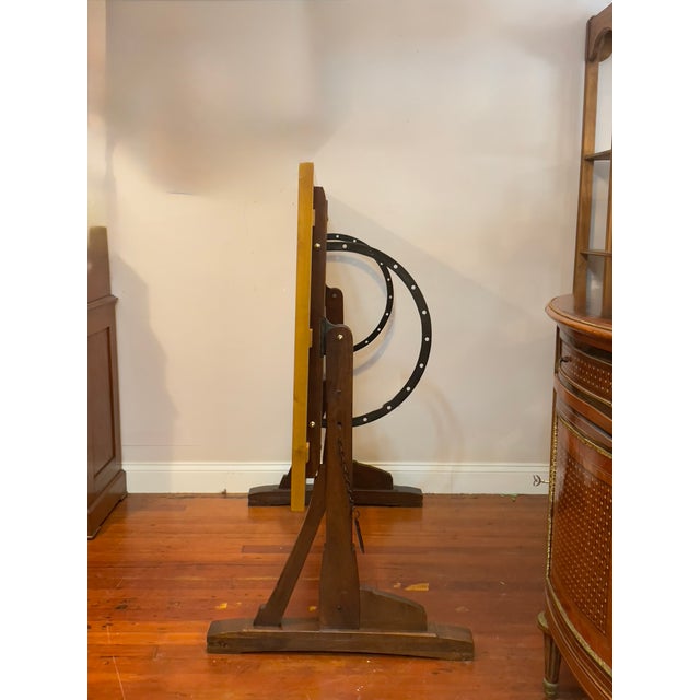 Reproduction of 1920’s French Drafting Table by Restoration Hardware For Sale - Image 9 of 12