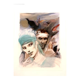 Enki Bilal - Circe - Original Lithograph 2012 For Sale