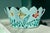 1980s Late 20th Century Tole Ware Hand Painted Scalloped Planter For Sale - Image 5 of 7