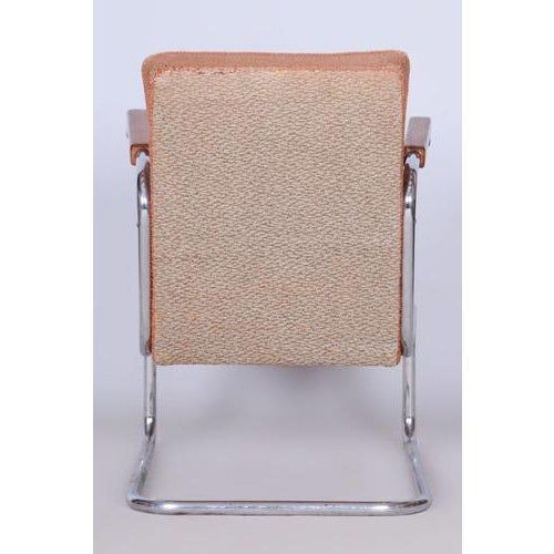 Bauhaus Armchair attributed to Vichr a Spol., 1930s For Sale - Image 11 of 12