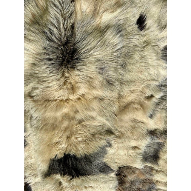 Cashmere Goat Hair Patchwork Rug, 1970s For Sale - Image 4 of 18