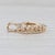 2010s 0.36ctw Diamond Open Heart Pendant 14k Yellow Gold Small Drop For Sale - Image 5 of 5