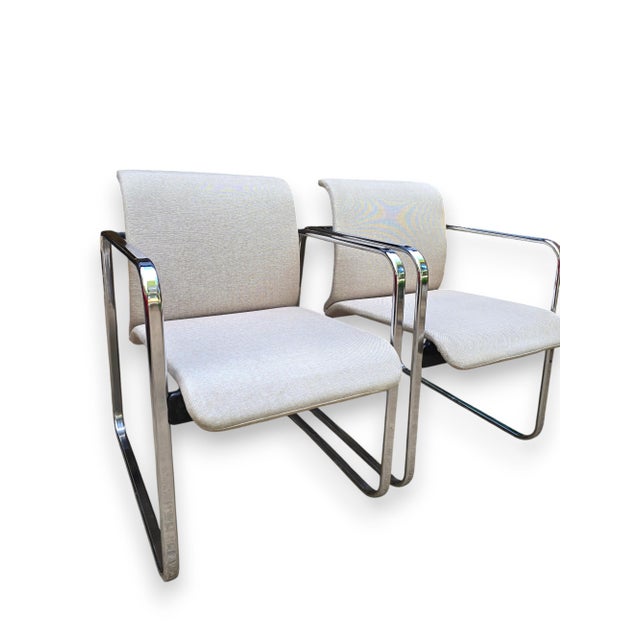 1960s Pair of Chairs Attributed to Peter Protzman for Herman Miller For Sale - Image 13 of 15