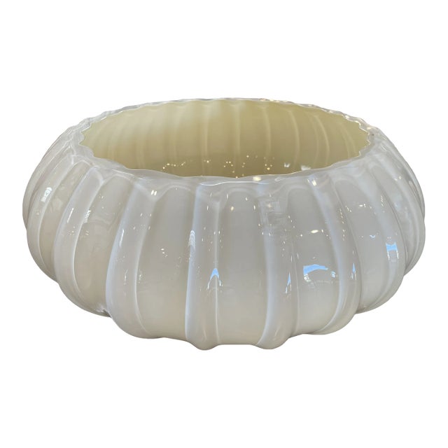 Contemporary Fendi Glass Bowl For Sale