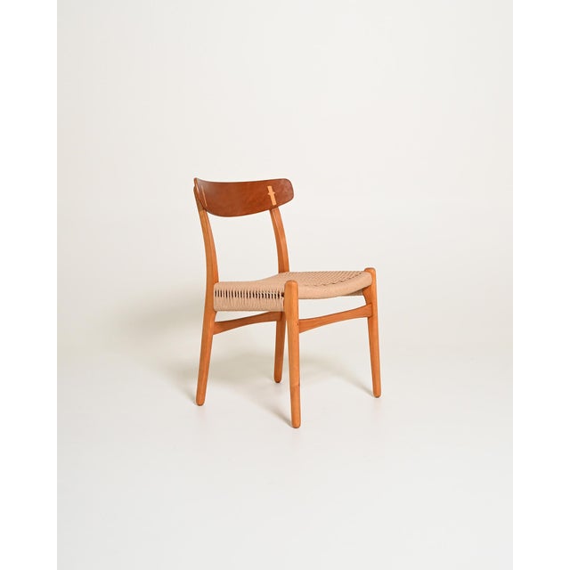 Carl Hansen & Søn Vintage CH23 Chairs by Hans J. Wegner for Carl Hansen & Søn, 1950s, Set of 6 For Sale - Image 4 of 12