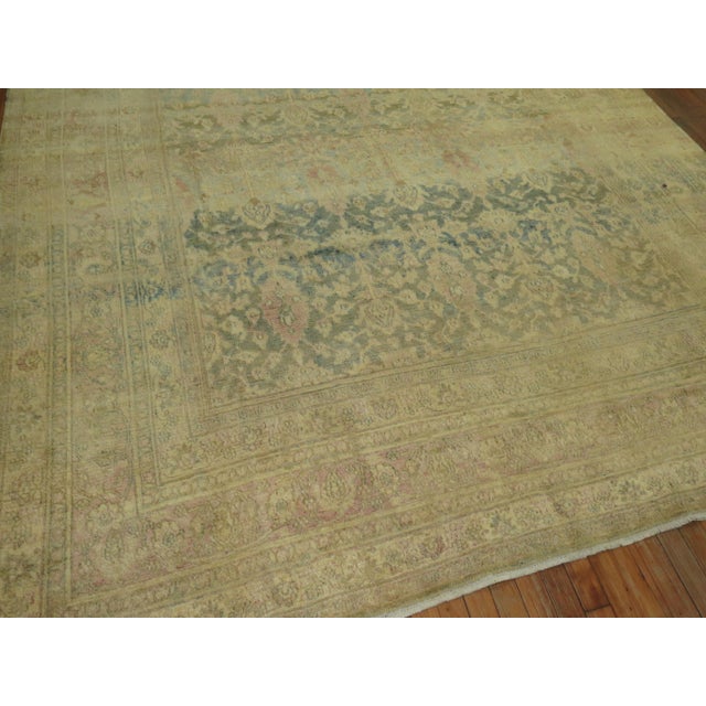 Persian Antique Zabihi Collection Khorassan Rug - 8' x 11'8" For Sale - Image 3 of 12