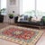 Enhance your home with this exquisite hand-knotted Kazak rug, crafted from fine hand-spun wool and dyed with all-natural...
