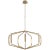 Appareil 40" Low Profile Chandelier in Antique-Burnished Brass Designer: Kelly Wearstler Fixture Height: 22" Min. Custom...