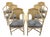 Italian Bamboo and Rattan Armchairs - Set of 6 For Sale