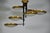Six Disc Brass and Glass Ceiling Lamp from Stilnovo, Italy, 1950 For Sale - Image 14 of 14