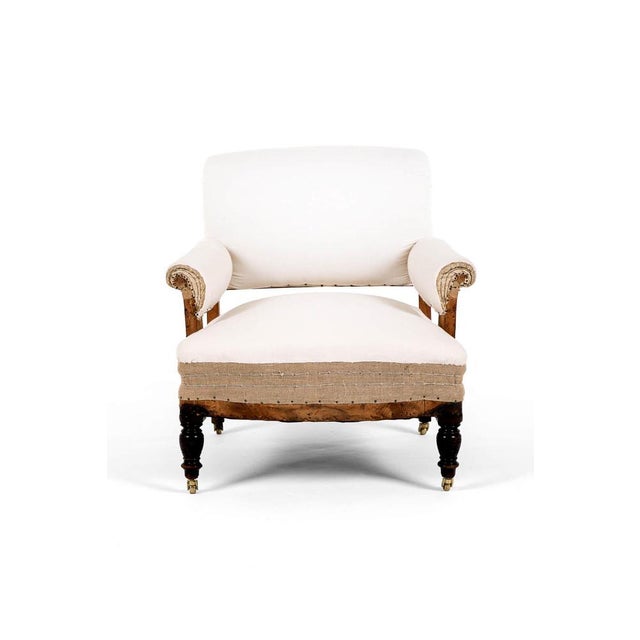 Scottish Deconstructed Open Armchair For Sale - Image 4 of 11