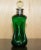 Antique Green Wine Port Spirit Decanter with Sterling Silver Collar, 1904 For Sale - Image 4 of 12
