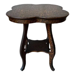 Early 20th Century Antique Quartersawn Oak Center Table