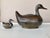 Vintage Pewter & Brass Duck Trinket Boxes -2 For Sale - Image 9 of 11