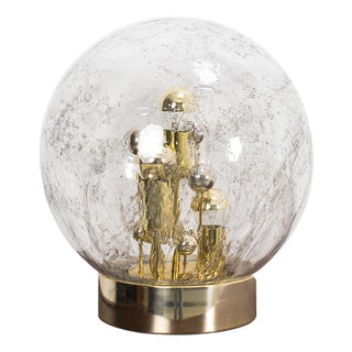 Glass Table Lamp from Doria For Sale