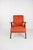 Mid-Century Modern Vintage VAR B-310 Armchair in Orange-Brown Structural Fabric For Sale - Image 3 of 11
