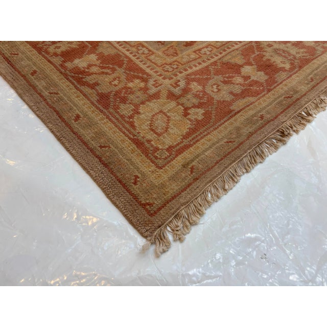 1980s 1980s Oushak , 8' X 10' For Sale - Image 5 of 5