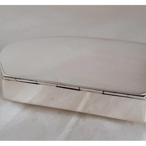 Antique George V Sterling Silver Tobacco Box from Percy James Finch, 1922 For Sale - Image 12 of 18
