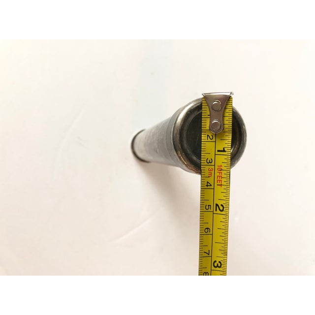 Metal Vintage Silverplate Kaleidoscope For Sale - Image 7 of 7