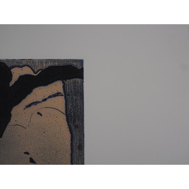 Yuk, Surrealist Figure (I Know She Is Going), 1991, Original Etching For Sale - Image 10 of 11