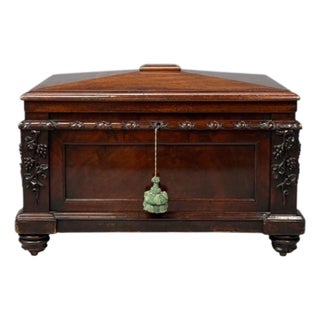 Late 18th / Early 19th Century Wine Cooler, Cellarette, Rosewood, Regency Lead For Sale