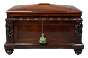 Late 18th / Early 19th Century Wine Cooler, Cellarette, Rosewood, Regency Lead