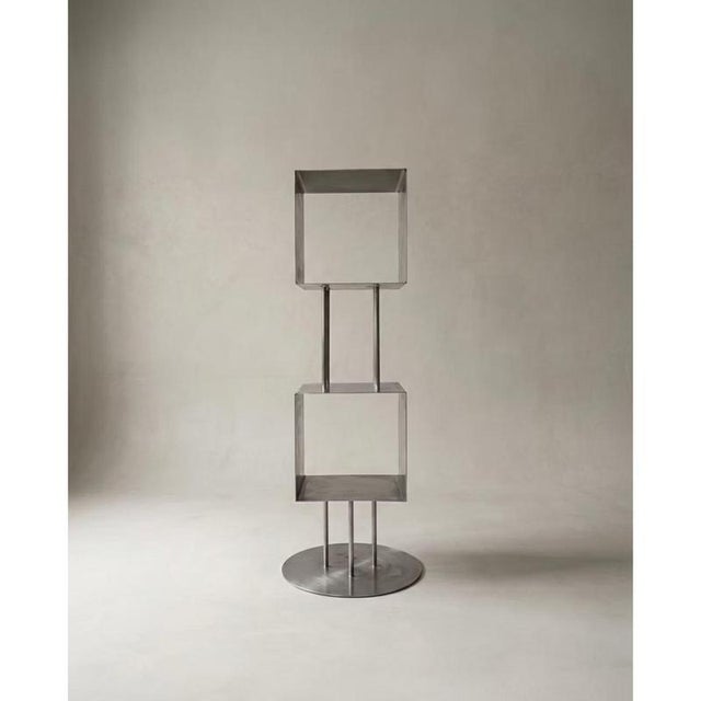 Not Yet Made - Made To Order Rubik Module 1 Vertical Structure in Stainless Steel by Metalmorphosis Studio For Sale - Image 5 of 8