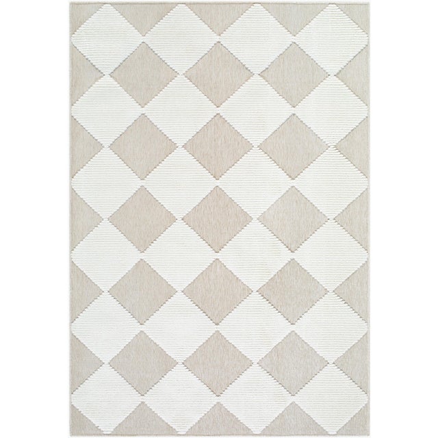 2020s Lyna Washable Rug in Cream, 3x7 For Sale - Image 5 of 5