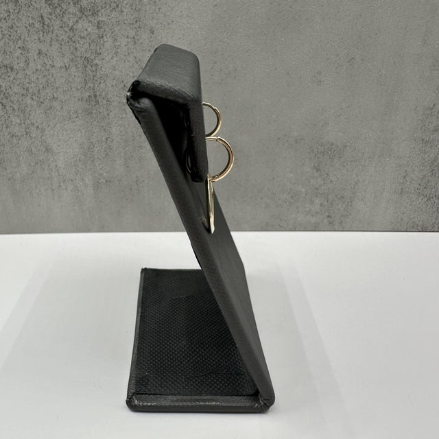 Contemporary 14kt Yellow Gold Huggie Earrings With Removable Dangle - 11.8mm, 1.4g, New For Sale - Image 3 of 5